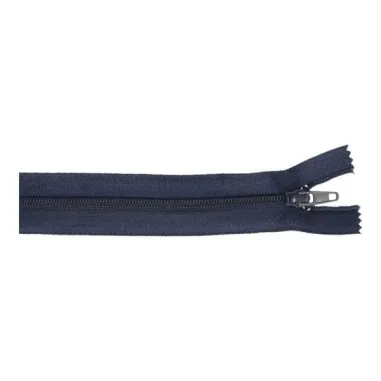 Fijne ritsen - Broek/rok rits 40 cm Donkerblauw 560