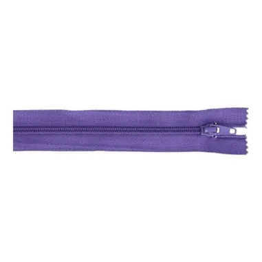 Fijne ritsen - Broek/rok rits 40 cm Paars 029