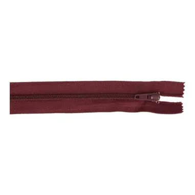 20 cm ritsen - Broek/rok rits 20 cm Bordeaux 022