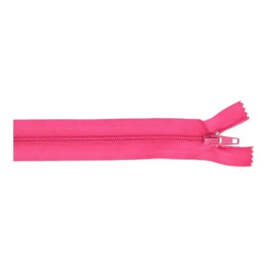 Fijne ritsen - Broek/rok rits 60 cm Fuchsia 517