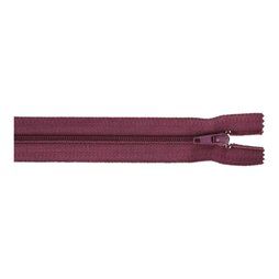 Fijne ritsen - Broek/rok rits 60 cm Donkerrood 863
