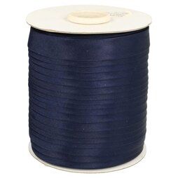 Satin - Schrägband Satin dunkelblau 72