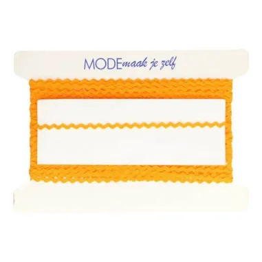 5 mm Band - Zackenlitze orange