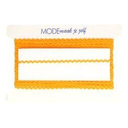 5 mm band - Zigzag band oranje