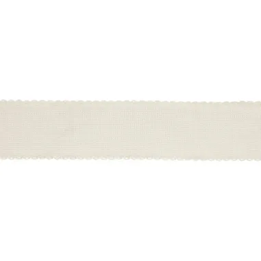 gewevenband - Aida Borduurband Ecru 50 mm 700-50