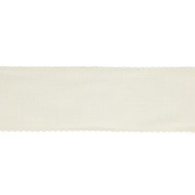 gewevenband - Aida Borduurband Ecru 80 mm 5500.80