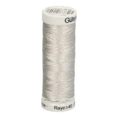 Borduurgaren - Gütermann Rayon Borduurgaren Zilver/Grijs 1011