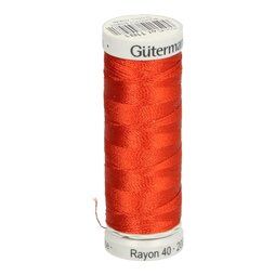 Garen - Gütermann Rayon Borduurgaren Donkeroranje 1181