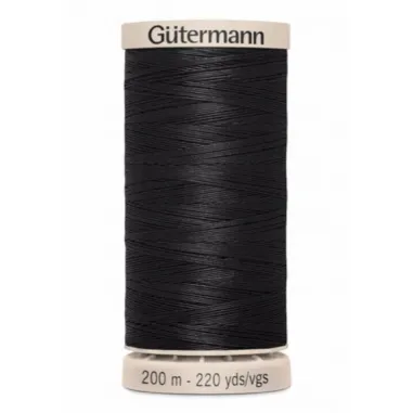 Gütermann - Gütermann Quilting/Borduur Garen Zwart 5201