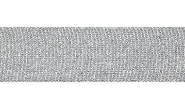 Sierband* - XSS12-161 Galonband Glitter Zilver