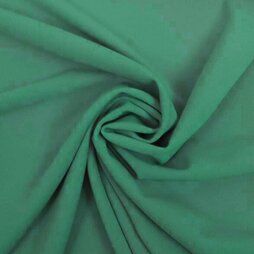 Aqua blauwe stoffen - Tricot stof - light scuba zacht - oudgroen - 0692-323