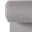 330gr/M² - Boordstof - ribbel lichtgrijs - gemeleerd - 5862-063