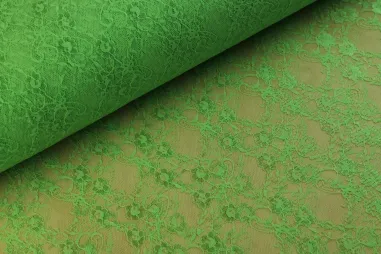 BU stoffen - Spitze - blumen - grün - 4800-014
