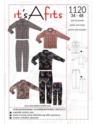 It's a fits - It's a fits 1120: jack, broek