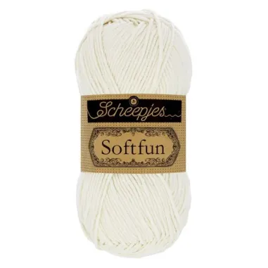Brei- en haakgarens SOFTFUN 60% katoen / 40% Acryl - Softfun 2426 Lace