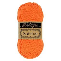 Haak- en breigaren - Softfun 2427 Tangerine