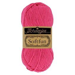 Strick- und Häkelgarne - Softfun 2495 fuchsie