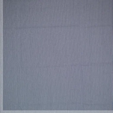 Spijkerstoffen en denim stoffen - Spijkerstof - Jeans gestreept - middenblauw - 997487-803