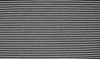KC stoffen - Jersey - Streifen schwarz - 3mm - 3003-169