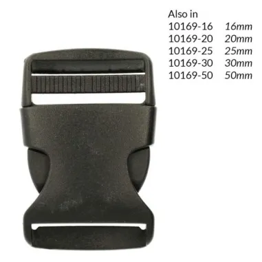 Knopen - Turbo-Sluiting Zwart 40 mm 10169-40