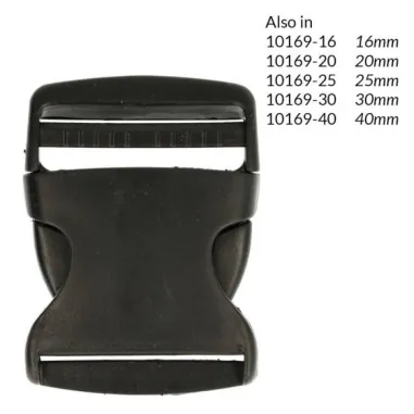 Knopen - Turbo-Sluiting Zwart 50 mm 10169-50