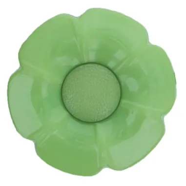 Knöpfe - Knopf verwechselbares Herz apfelgrün (2 cm 5602/32)