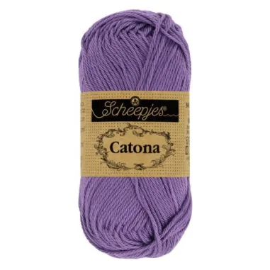Brei- en haakgaren Scheepjes CATONA 100% KATOEN - Catona 113 Delphinium 50GR