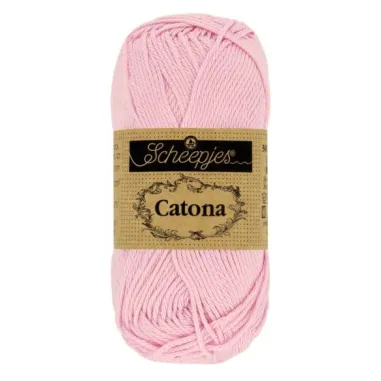 Strick- und Häkelgarne - Catona 246 Icy Pink 50GR
