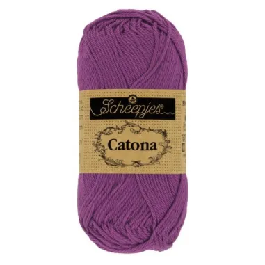 Häkeln und Stricken - Catona 282 Ultraviolet 50GR