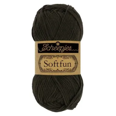 Haak- en breigaren - Softfun 2628 Charcoal
