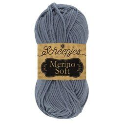 Brei- en haakgarens MERINO SOFT 50% SUPERWASH MERINOWOL/25% MICROVEZEL en 50% ACRYL - Merino Soft 613 Giotto 50GR