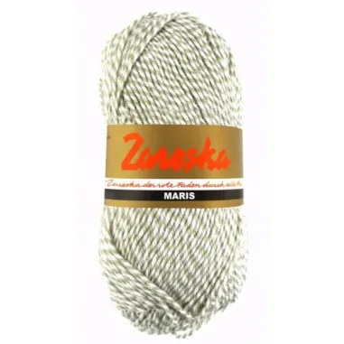 Haken en Breien - Maris 9122 Beige,Wit