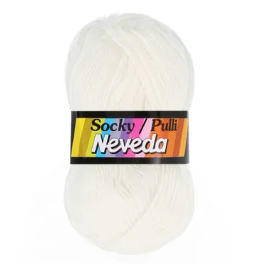 Haken en Breien - Socky Pulli 100 Wit