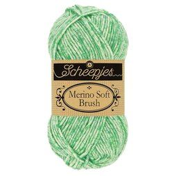 Brei- en haakgarens MERINO SOFT BRUSH - Merino Soft Brush 255 Breitner 50GR