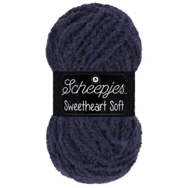 Haken en Breien - Sweetheart Soft 10 - ultra marine
