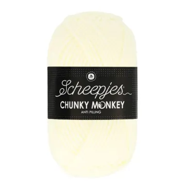 Bollen wol - Chunky Monkey 100 gram - 1005 cream