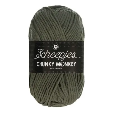 Bollen wol - Chunky Monkey 100 gram - 1063 steel