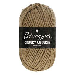 Brei- en haakgarens CHUNKY MONKEY 100% Acryl - Chunky Monkey Beige 1064