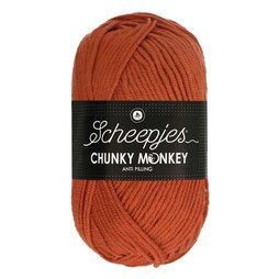 Brei- en haakgarens CHUNKY MONKEY 100% Acryl - Chunky Monkey Licht Terra 1723