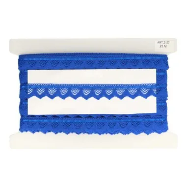 25 mm Band - Zierband mit Band kobaltblau (2127-215)