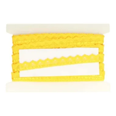 25 mm Band - Zierband mit Band gelb (2127-645)