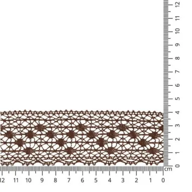 Kant band* - Kant 40 mm - bruin - 310217-881