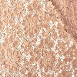 2021 - Kant stof - bloemen - beige - 0908-179