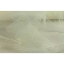 Ecru stoffen - Tule stof - ecru - 4587-002