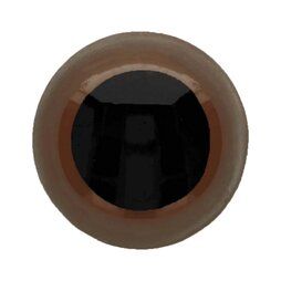 Knopen - Veiligheidsogen 6 mm - zwart bruin - 5633-06-881