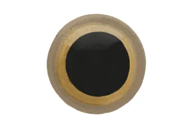 Knöpfe - Veiligheidsogen Zwart/Bruin 5633-08-GO