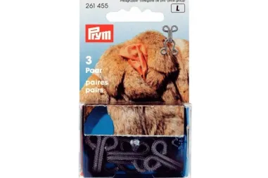 Knöpfe - Prym Bonthaken en Bontogen Grijs 261.455