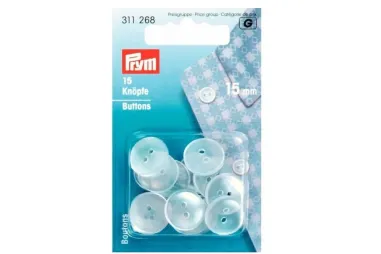 Knopen - Prym-G Knopen voor pyjama kunststof 15 mm (311.268)