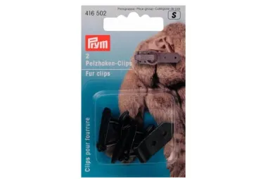 Diversen - Prym Clips bonthaken zwart (416.502)