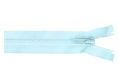 30 cm Reißverschlüsse - Teilbarer Reißverschluss hellblau 30 cm